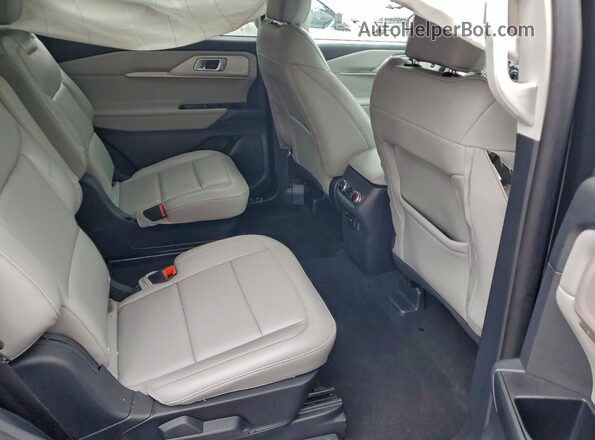 1FMUK7DH8SGA67150 2025 FORD EXPLORER Black Rear interior view