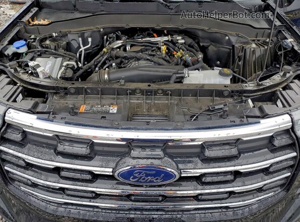 1FMUK7DH8SGA67150 2025 FORD EXPLORER Black Engine compartment view