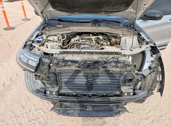 1FMUK7DH8SGA67567 2025 FORD EXPLORER Silver Vista del compartimento del motor