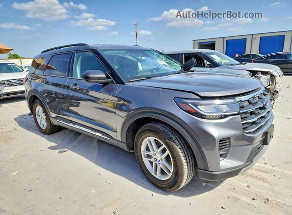 1FMUK7DH8SGC66912 2025 FORD EXPLORER Gray Передня права чверть