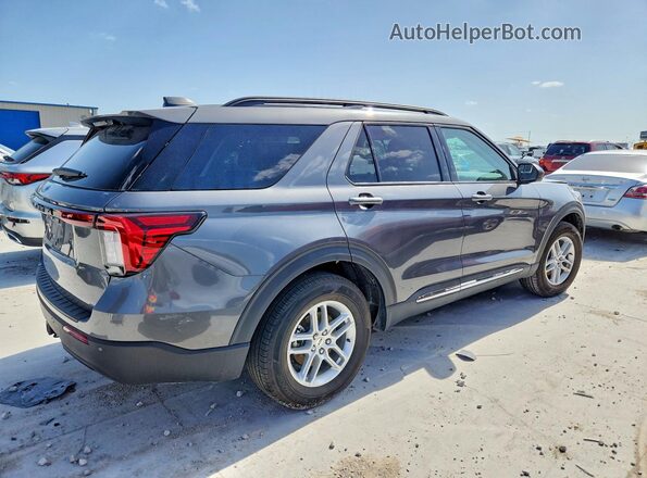 1FMUK7DH8SGC66912 2025 FORD EXPLORER Gray Задня права чверть