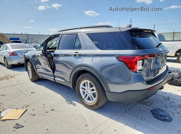 1FMUK7DH8SGC66912 2025 FORD EXPLORER Gray Задня ліва чверть