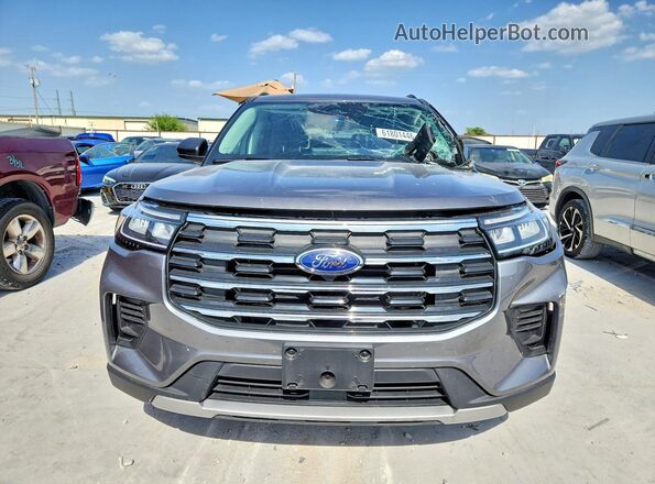 1FMUK7DH8SGC66912 2025 FORD EXPLORER Gray Вид спереду