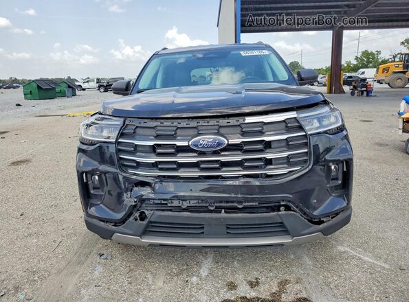 1FMUK7DH9SGA70638 2025 FORD EXPLORER Black წინა ხედი