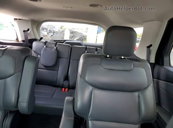1FMUK7DH9SGA70638 2025 FORD EXPLORER Black უკანა სავარძლების ხედი