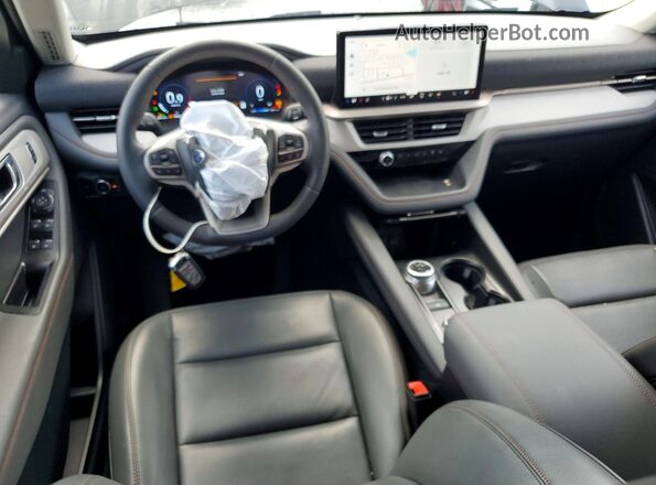 1FMUK7DH9SGA70638 2025 FORD EXPLORER Black წინა პანელის ხედი