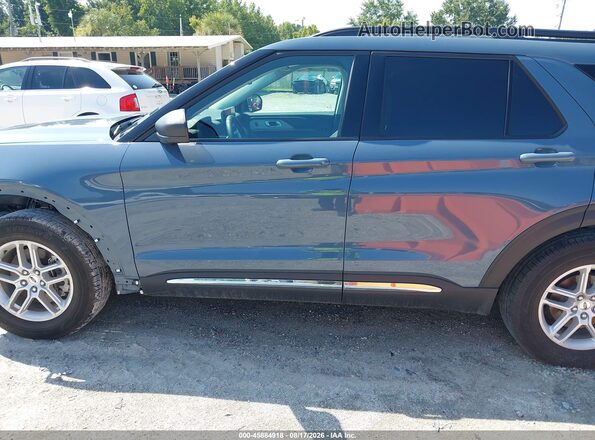 1FMUK7DH9SGC37130 2025 FORD EXPLORER Серый Панорамный вид салона 360°