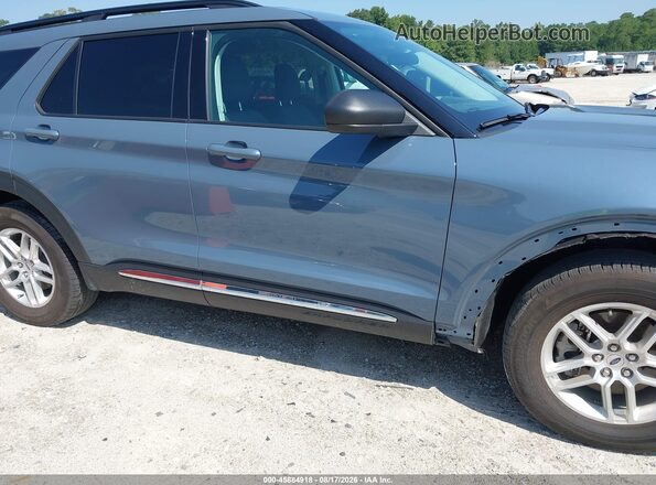 1FMUK7DH9SGC37130 2025 FORD EXPLORER Серый Вид задней части салона