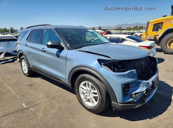 1FMUK7DHXTGA07324 2026 FORD EXPLORER Blue წინა მარჯვენა
