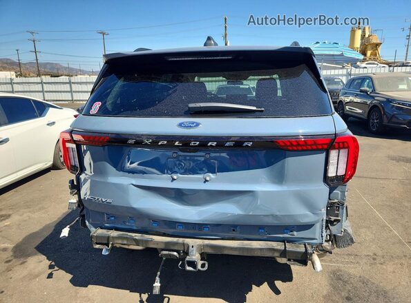 1FMUK7DHXTGA07324 2026 FORD EXPLORER Blue უკანა ხედი