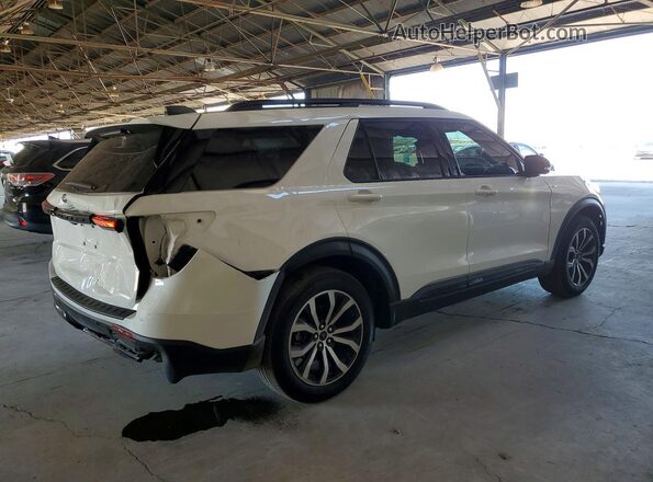 1FMUK7KH0SGA62477 2025 FORD EXPLORER White Trasero derecho