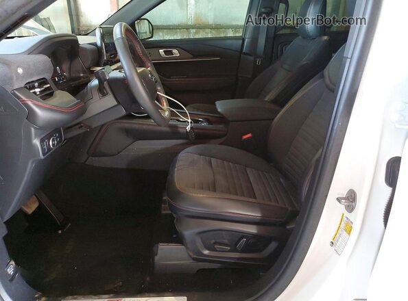 1FMUK7KH0SGA62477 2025 FORD EXPLORER White Vista interior delantera