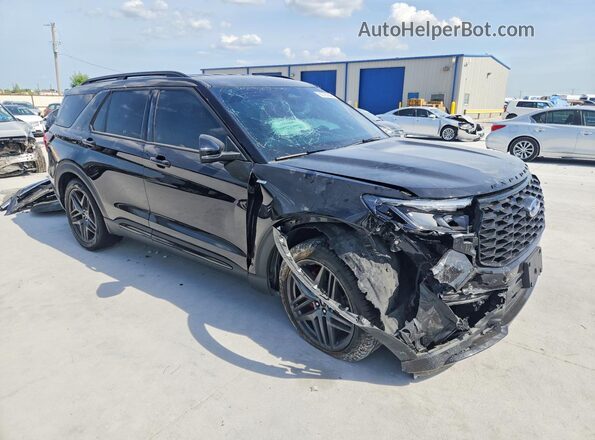 1FMUK7KH2SGC16915 2025 FORD EXPLORER Black Передня права чверть