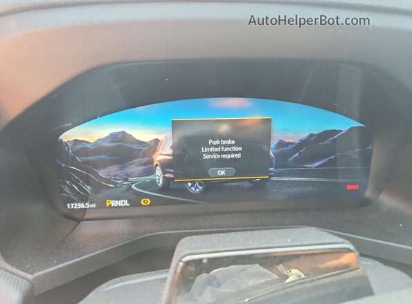 1FMUK7KH2SGC16915 2025 FORD EXPLORER Black Вид щитка приладів