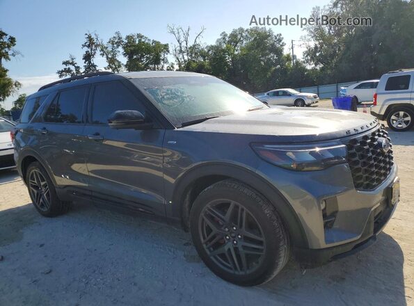 1FMUK7KH2SGC17255 2025 FORD EXPLORER Gray Передня права чверть