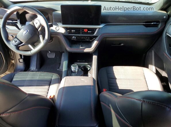 1FMUK7KH2SGC17255 2025 FORD EXPLORER Gray Вид панелі приладів