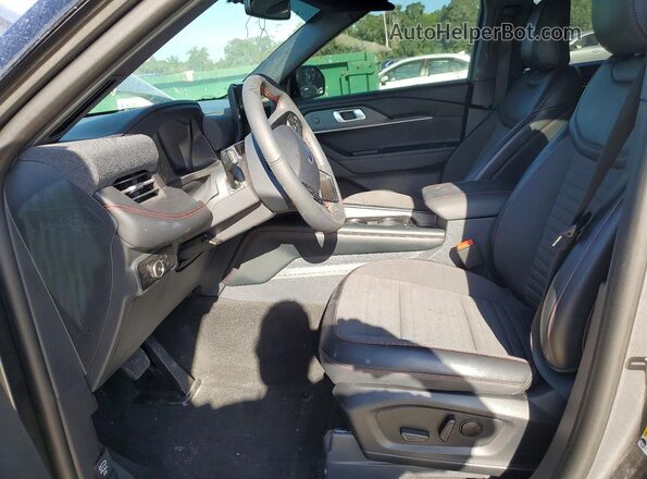 1FMUK7KH2SGC17255 2025 FORD EXPLORER Gray Вид салону спереду