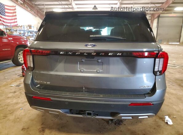 1FMUK8DH0SGA17560 2025 FORD EXPLORER Gray Вид ззаду