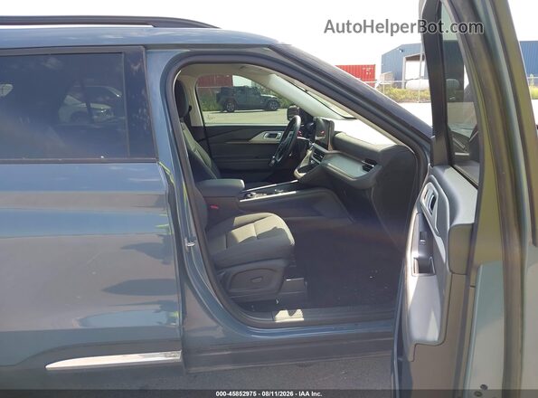 1FMUK8DH0SGC18164 2025 FORD EXPLORER Blue წინა სალონის ხედი