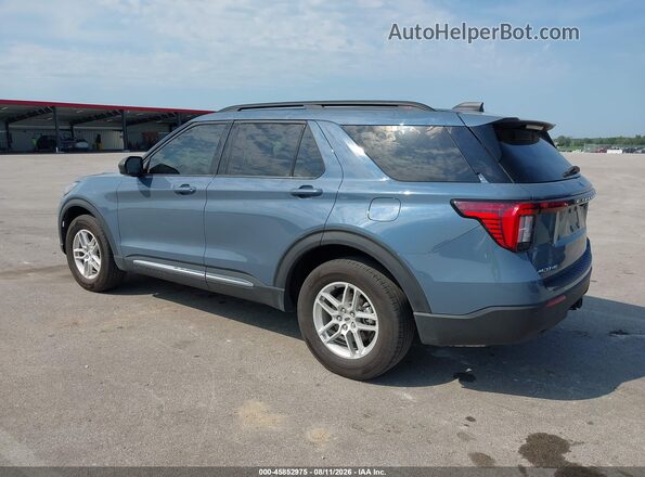 1FMUK8DH0SGC18164 2025 FORD EXPLORER Blue სალონის 360-გრადუსიანი ხედი