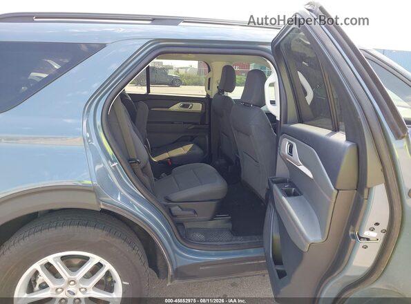 1FMUK8DH0SGC18164 2025 FORD EXPLORER Blue VIN კოდის სტიკერის ხედი