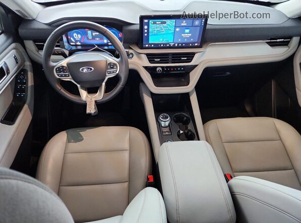 1FMUK8DH1TGA60709 2026 FORD EXPLORER Gray Vista del salpicadero