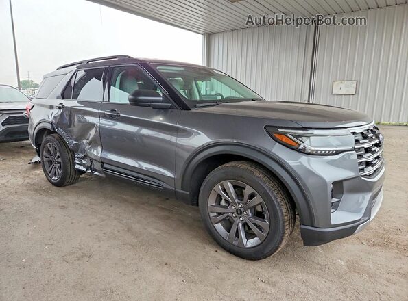 1FMUK8DH1TGA60709 2026 FORD EXPLORER Gray Delantero derecho