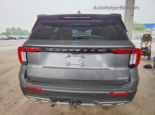 1FMUK8DH1TGA60709 2026 FORD EXPLORER Gray Vista trasera