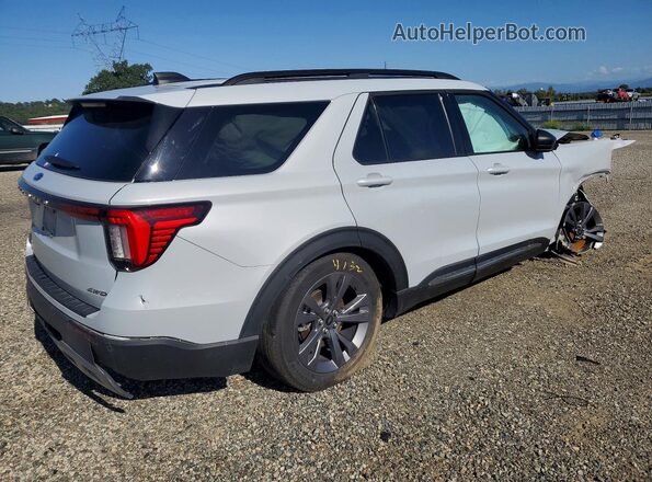 1FMUK8DH2SGC41901 2025 FORD EXPLORER Silver Tył prawy