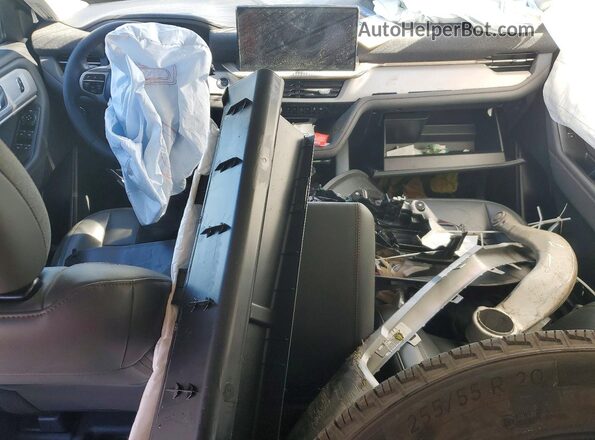 1FMUK8DH2SGC41901 2025 FORD EXPLORER Silver Widok deski rozdzielczej