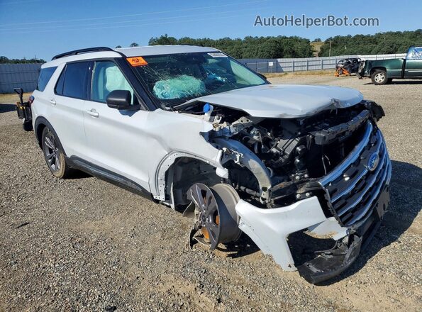 1FMUK8DH2SGC41901 2025 FORD EXPLORER Silver Przód prawy
