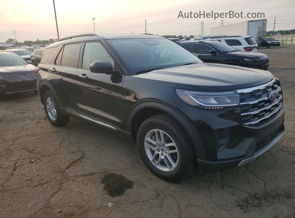 1FMUK8DH2SGC44880 2025 FORD EXPLORER Black Delantero derecho