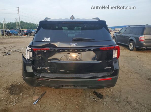 1FMUK8DH2SGC44880 2025 FORD EXPLORER Black Vista trasera