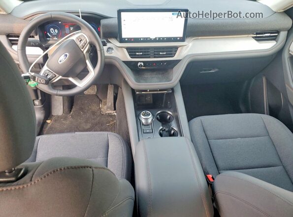1FMUK8DH2SGC44880 2025 FORD EXPLORER Black Vista del salpicadero
