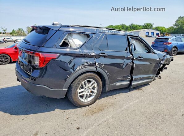 1FMUK8DH2SGC84070 2025 FORD EXPLORER Black Задня права чверть