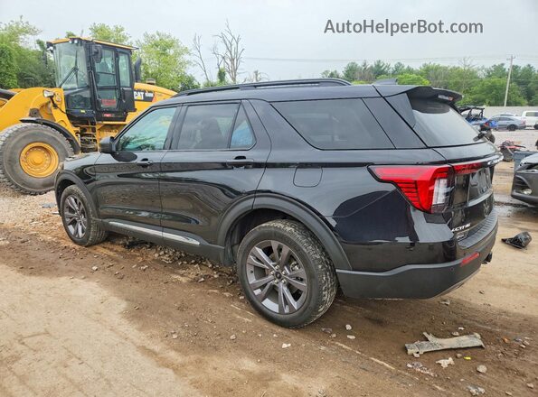 1FMUK8DH3SGA91846 2025 FORD EXPLORER Black Rear left