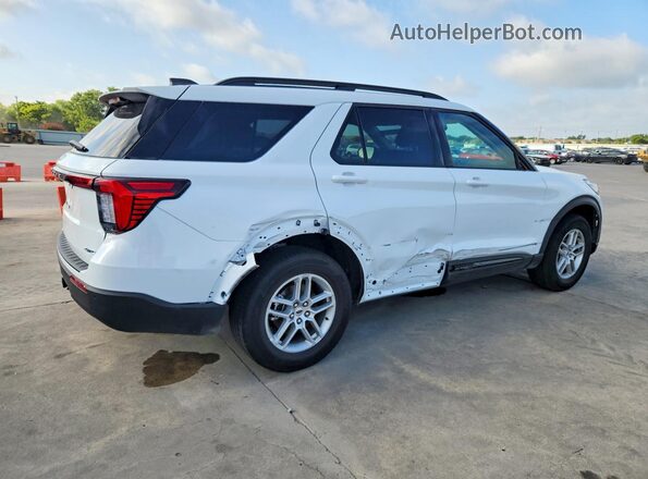 1FMUK8DH3TGB64019 2026 FORD EXPLORER White უკანა მარჯვენა