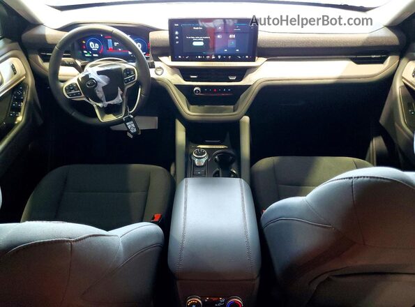 1FMUK8DH4SGA04892 2025 FORD EXPLORER Gray Dashboard view