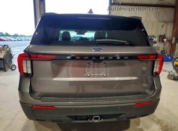 1FMUK8DH4SGA04892 2025 FORD EXPLORER Gray Rear view