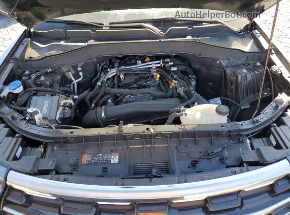 1FMUK8DH4SGC32259 2025 FORD EXPLORER Gray ძრავის განყოფილების ხედი
