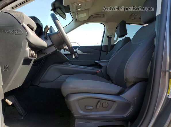 1FMUK8DH4SGC32259 2025 FORD EXPLORER Gray წინა სალონის ხედი