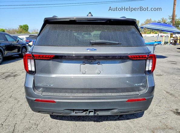 1FMUK8DH4SGC32259 2025 FORD EXPLORER Gray უკანა ხედი