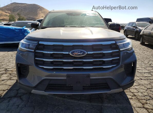 1FMUK8DH4SGC32259 2025 FORD EXPLORER Gray წინა ხედი