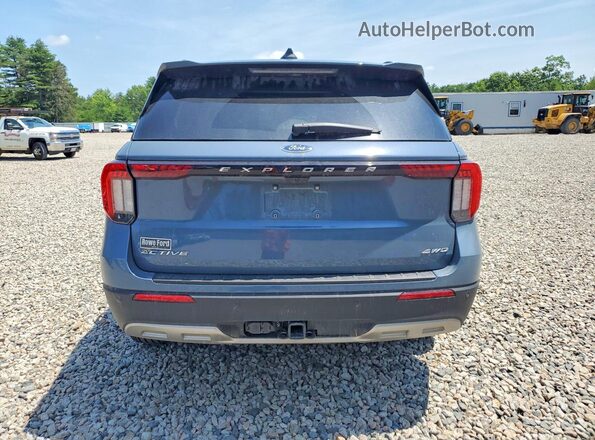 1FMUK8DH4SGC38983 2025 FORD EXPLORER Blue Հետևի տեսք