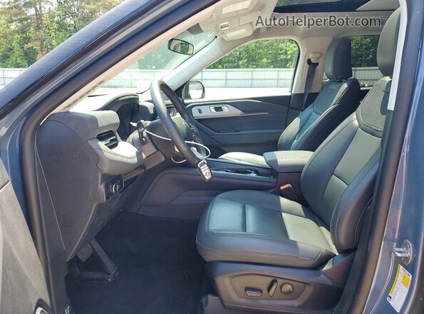 1FMUK8DH4SGC38983 2025 FORD EXPLORER Blue Սալոնի դիմացի տեսք