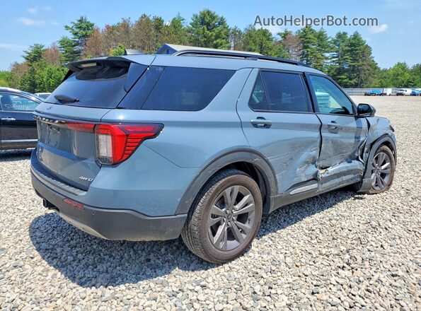 1FMUK8DH4SGC38983 2025 FORD EXPLORER Blue Հետևի աջ