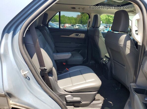 1FMUK8DH4SGC38983 2025 FORD EXPLORER Blue Սալոնի հետևի տեսք