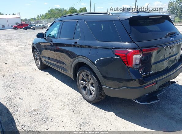 1FMUK8DH5TGA44805 2026 FORD EXPLORER Черный Задняя левая четверть