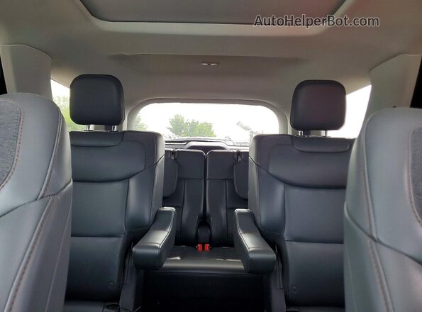 1FMUK8DH6SGA99049 2025 FORD EXPLORER Blue Вид задніх сидінь