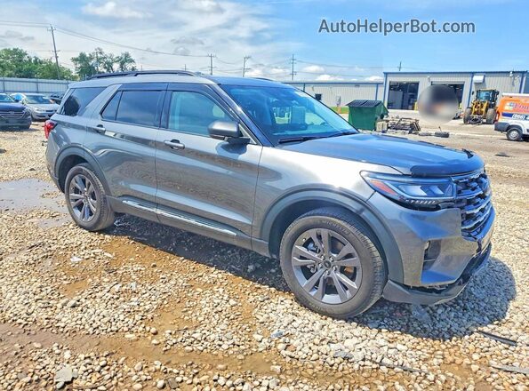1FMUK8DH7SGA03395 2025 FORD EXPLORER Gray Przód prawy